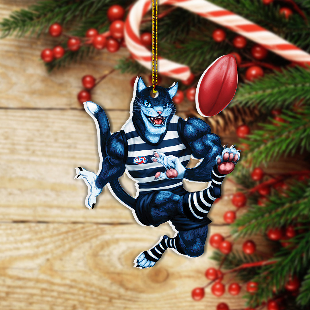 Christmas Ornament- Cats Australian Football League No.2
