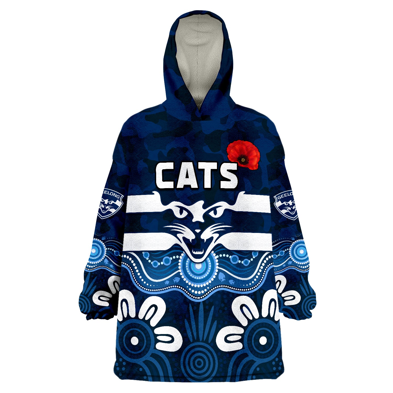 cats-anzac-2022-geelong-football-aboriginal-poppy-wearable-blanket-hoodie
