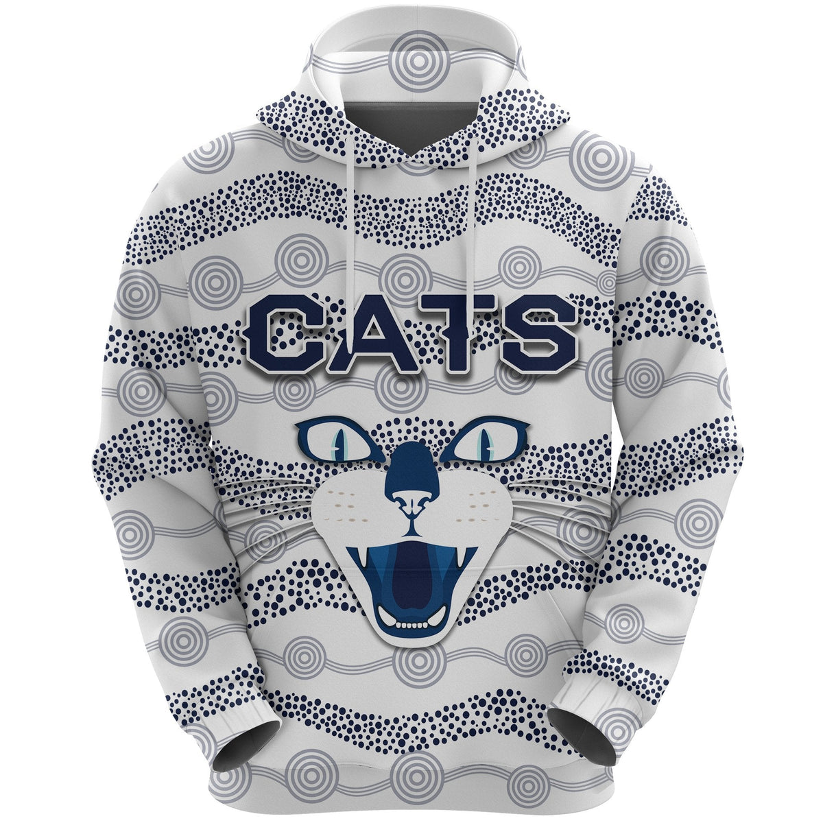 geelong-hoodie-cats-indigenous-white