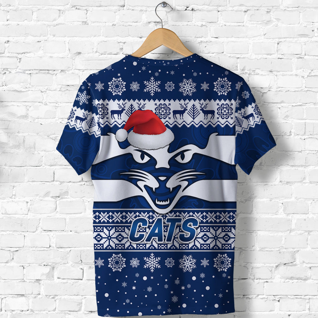 geelong-cats-t-shirt-christmas-simple-style