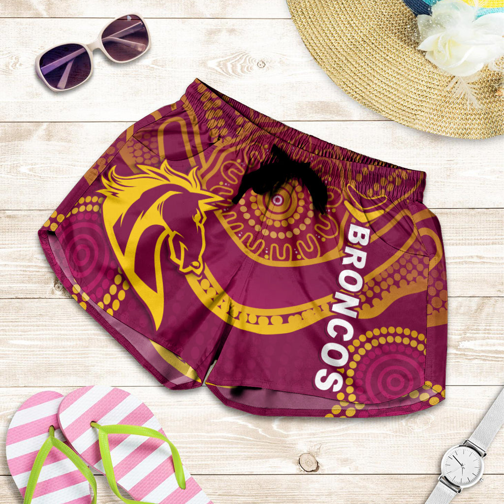 Broncos Indigenous Women Shorts LT13 - Vibe Hoodie