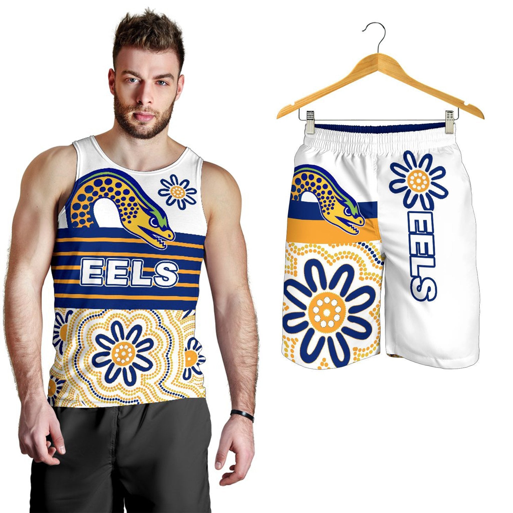 combo-men-tank-top-and-men-short-eels-rugby-indigenous-parramatta-newest-white
