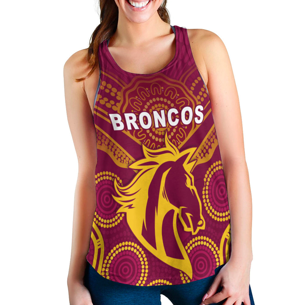 Broncos Indigenous Women Racerback Tank LT13 - Vibe Hoodie