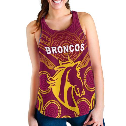 Broncos Indigenous Women Racerback Tank LT13 - Vibe Hoodie