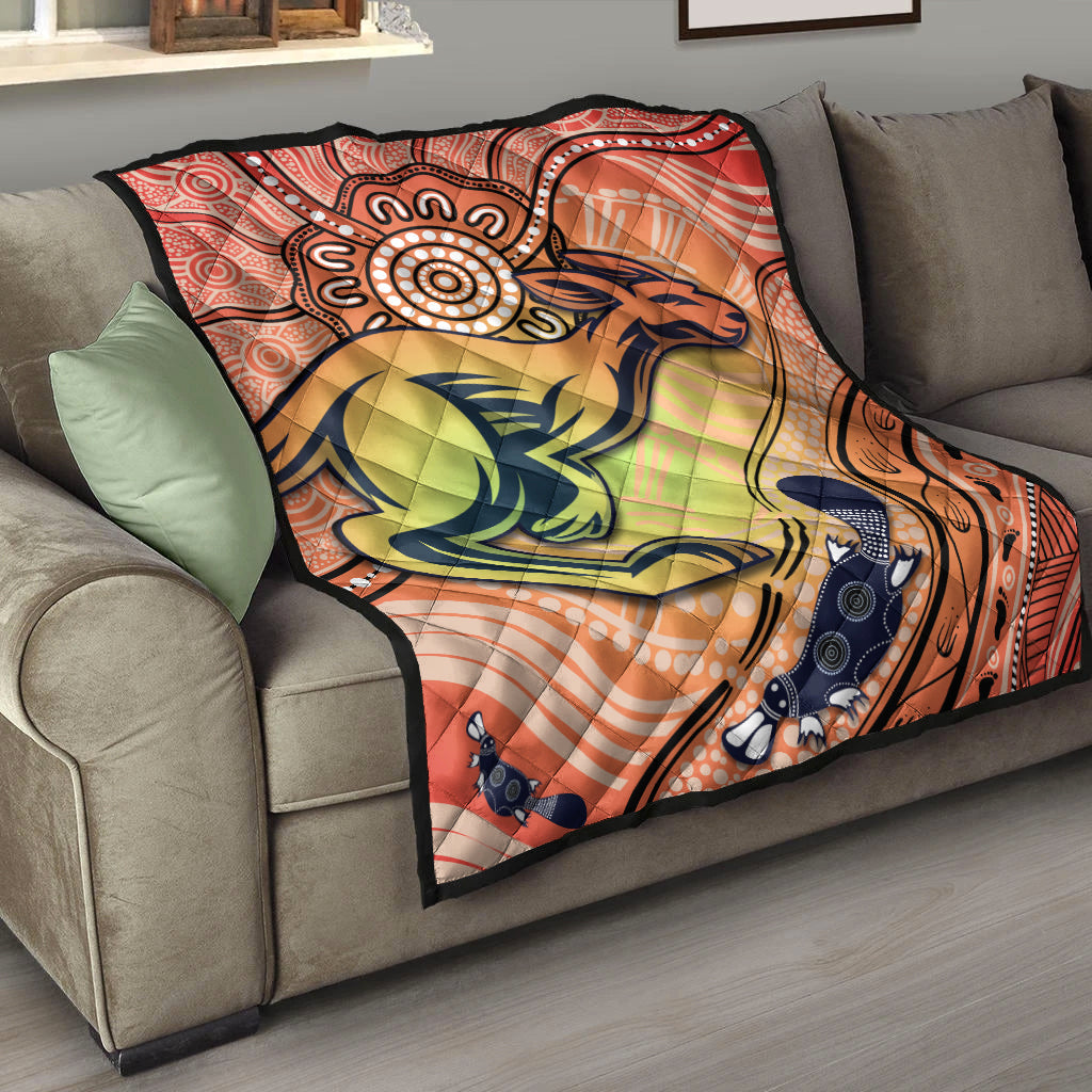 kangaroos-indigenous-premium-quilt-beautiful-life