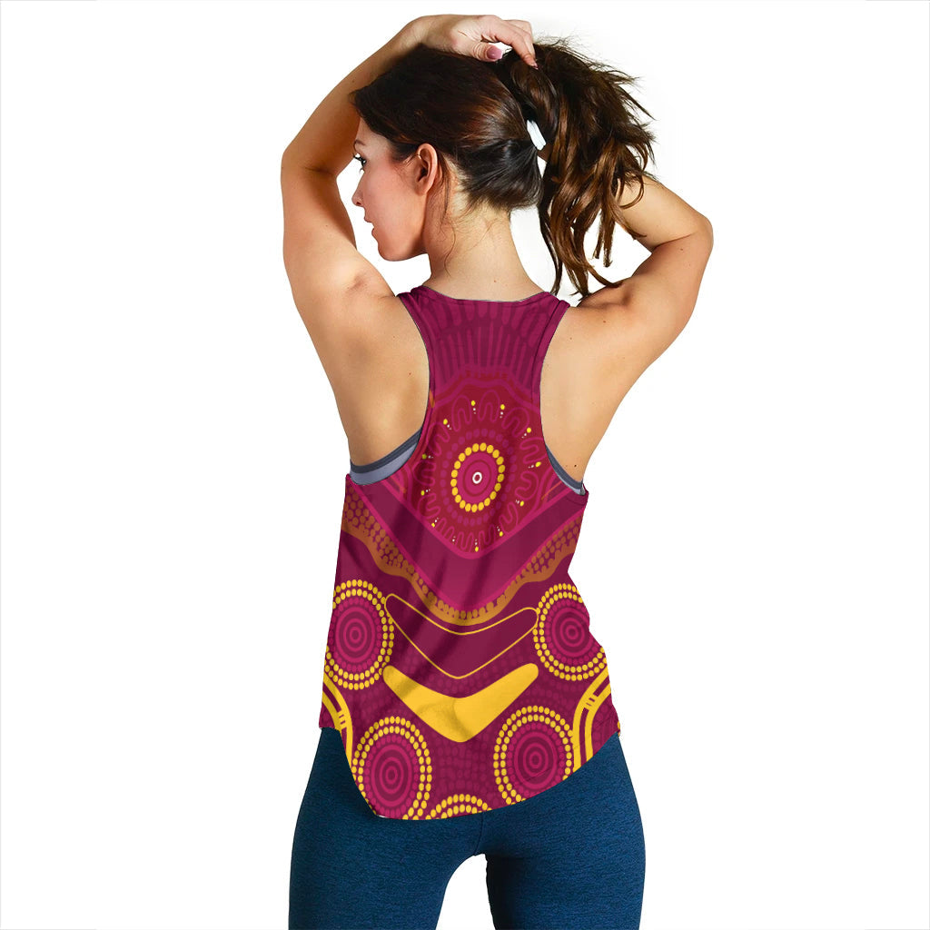 Broncos Indigenous Women Racerback Tank LT13 - Vibe Hoodie