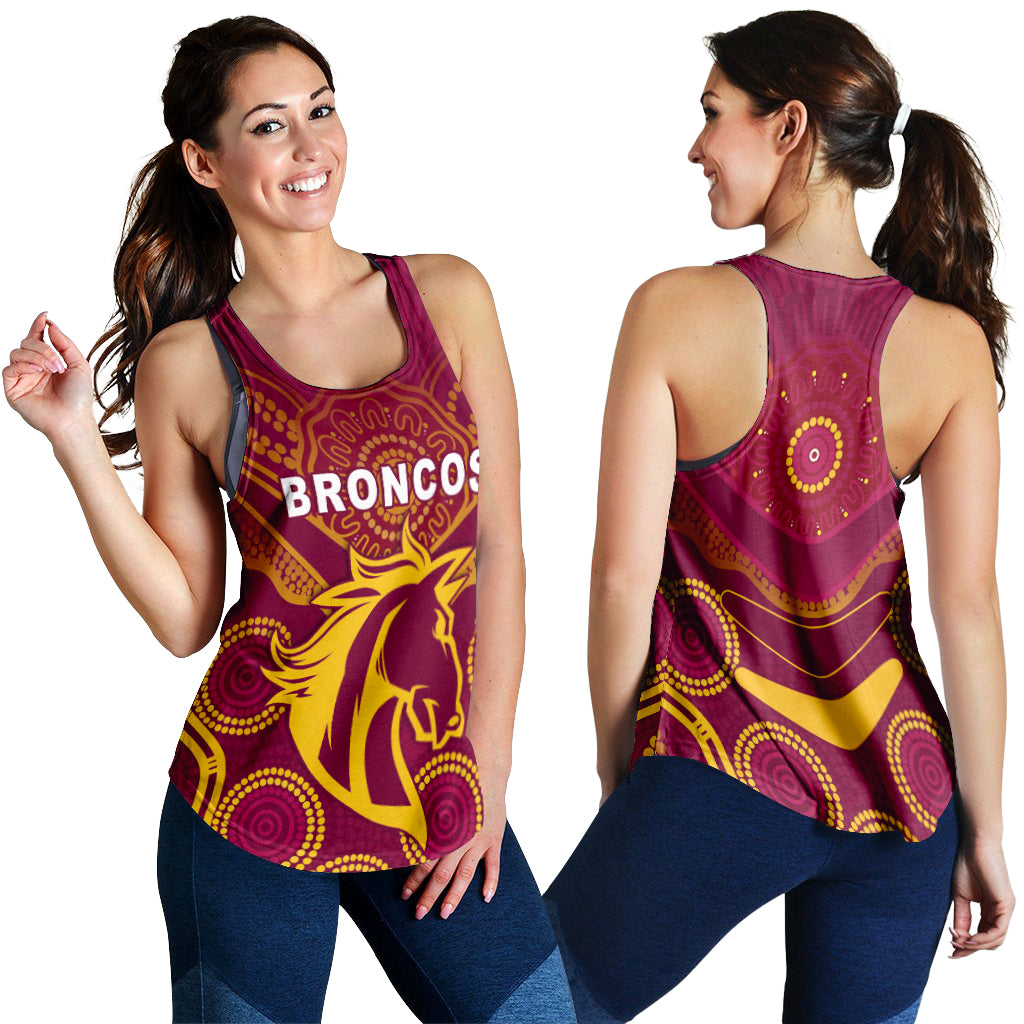 Broncos Indigenous Women Racerback Tank LT13 - Vibe Hoodie