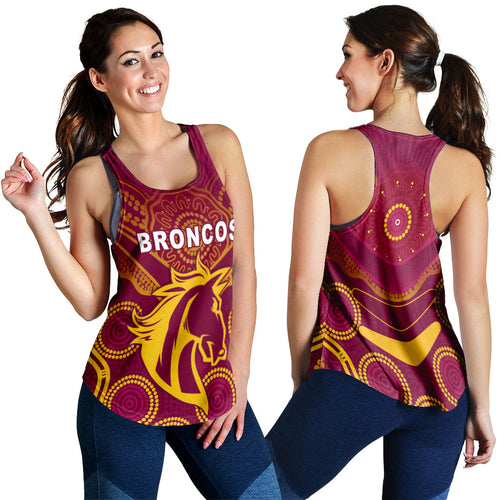Broncos Indigenous Women Racerback Tank LT13 - Vibe Hoodie