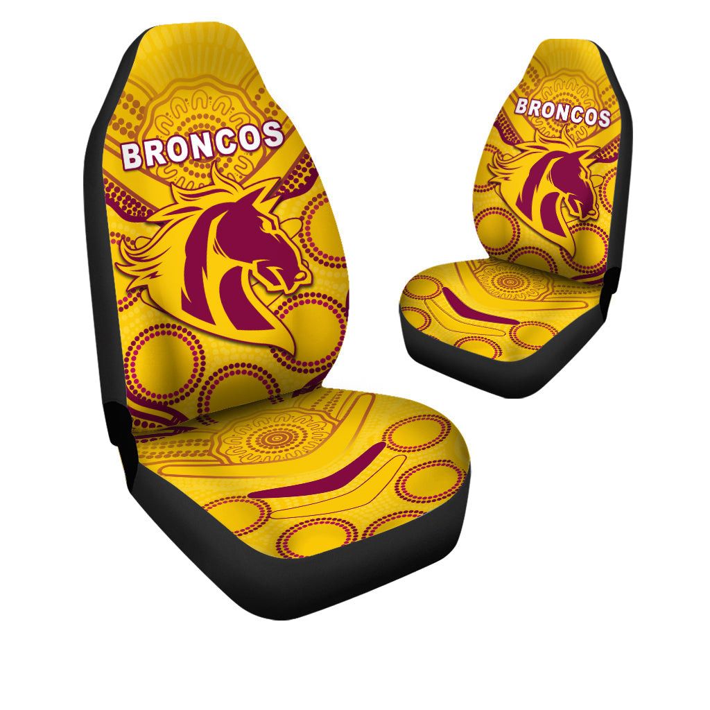 broncos-indigenous-car-seat-cover-gold