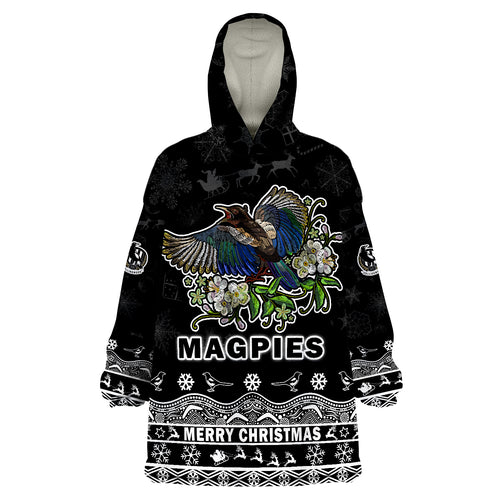 collingwood-pies-unique-winter-season-magpies-merry-christmas-wearable-blanket-hoodie