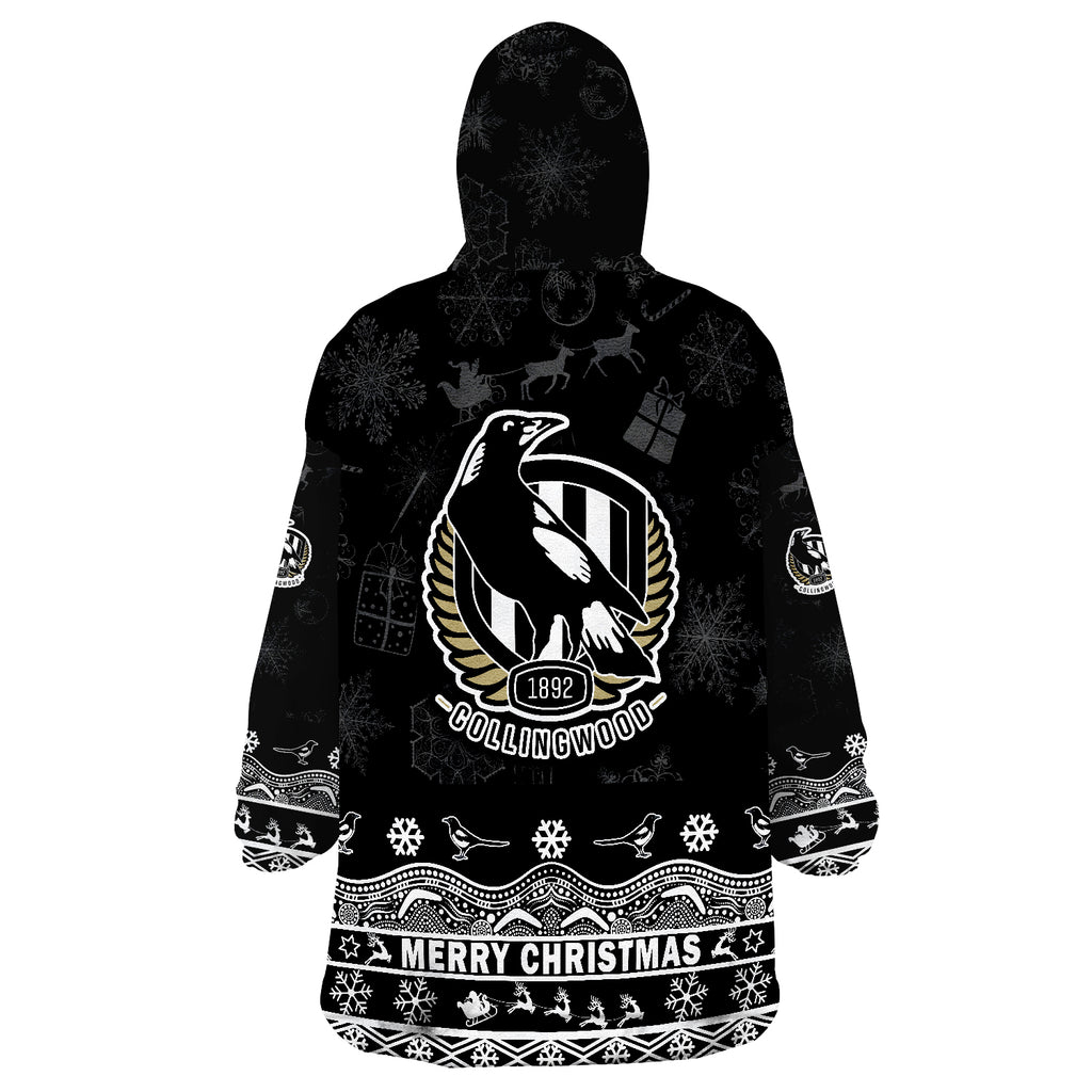 collingwood-pies-unique-winter-season-magpies-merry-christmas-wearable-blanket-hoodie
