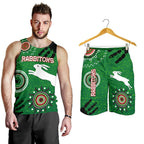 combo-men-tank-top-and-men-short-south-sydney-rabbitohs-indigenous-country-style