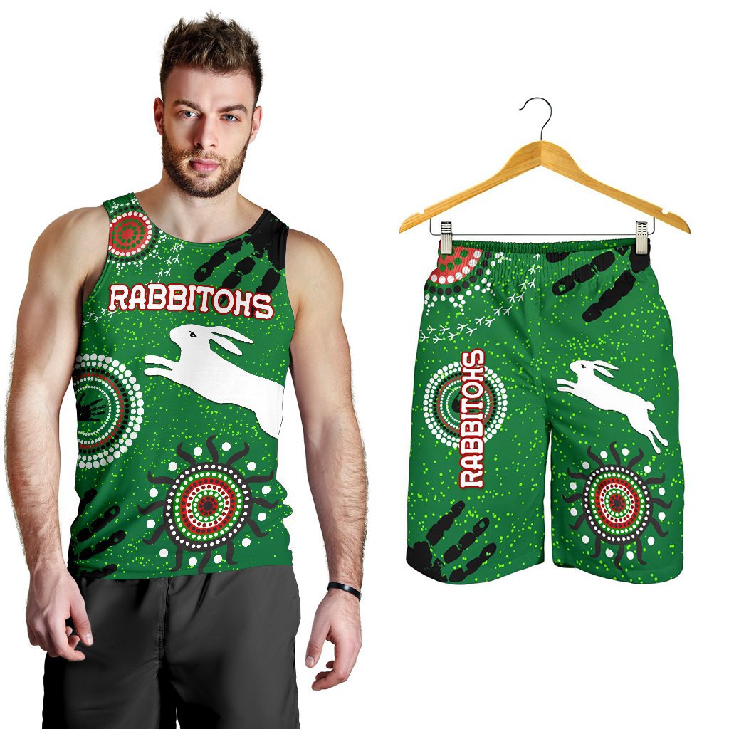 combo-men-tank-top-and-men-short-south-sydney-rabbitohs-indigenous-country-style