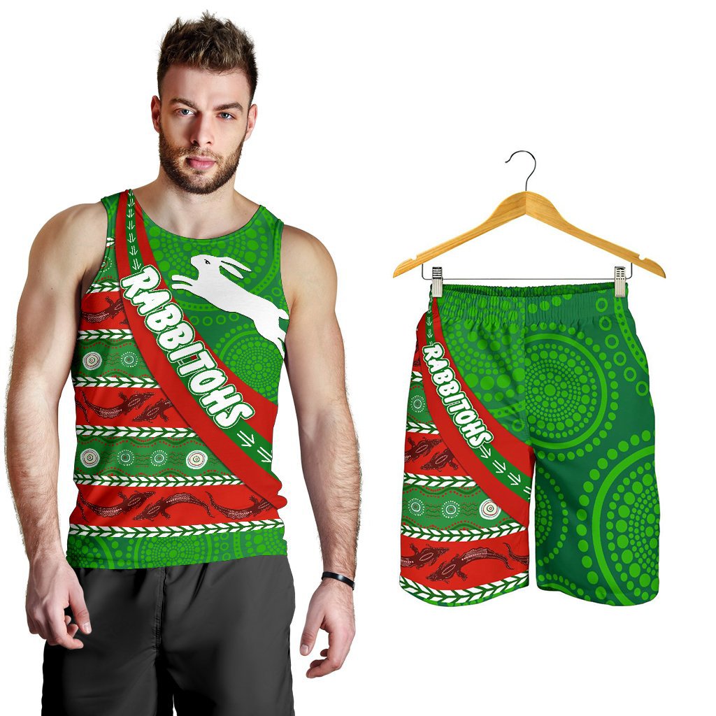 combo-men-tank-top-and-men-short-south-sydney-rabbitohs-aboriginal-victorian-vibes