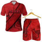 combo-polo-shirt-and-men-short-essendon-indigenous-bombers-red
