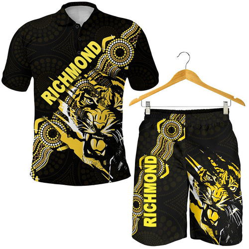 combo-polo-shirt-and-men-short-richmond-power-tigers-indigenous-1