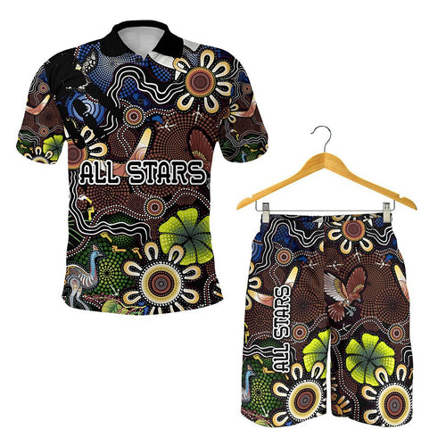 combo-polo-shirt-and-men-short-indigenous-all-stars-ethnic-style