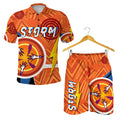 combo-polo-shirt-and-men-short-storm-simple-indigenous-orange