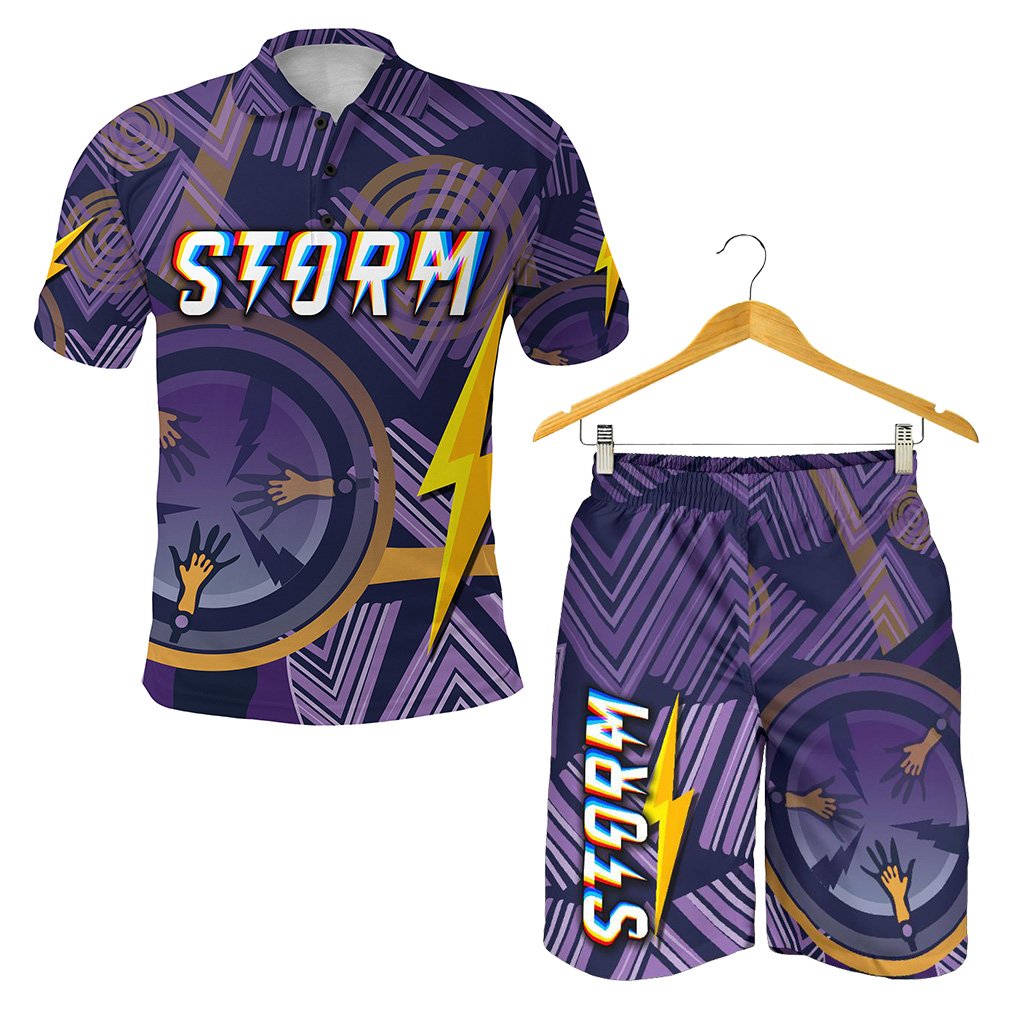 combo-polo-shirt-and-men-short-storm-simple-indigenous-purple