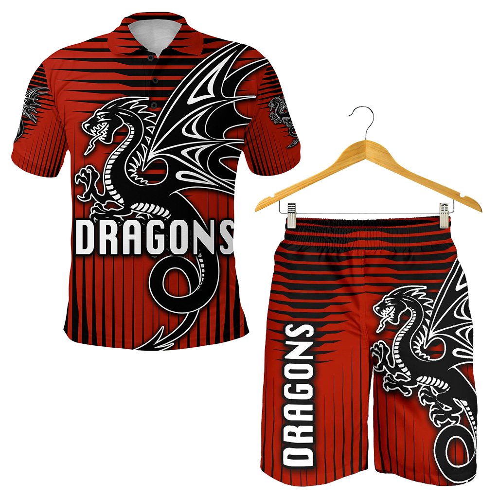 combo-polo-shirt-and-men-short-st-george-dragons-unique
