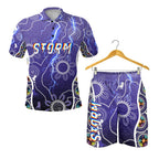 combo-polo-shirt-and-men-short-melbourne-storm-unique-indigenous
