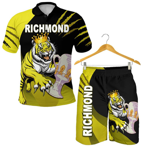 combo-polo-shirt-and-men-short-richmond-premier-tigers
