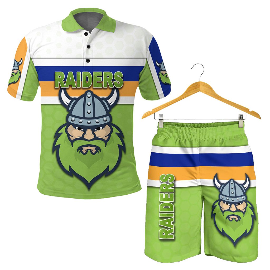 combo-polo-shirt-and-men-short-canberra-raiders-viking