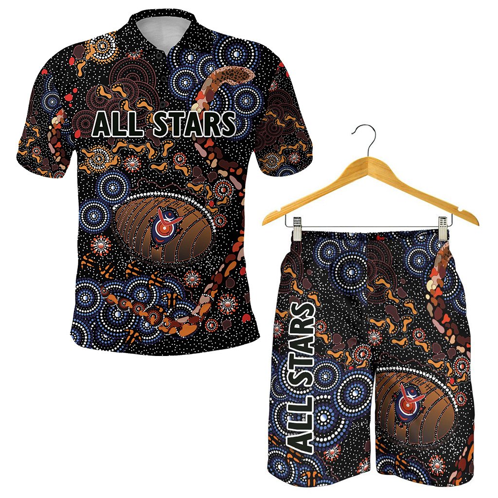 combo-polo-shirt-and-men-short-indigenous-all-stars