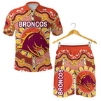 combo-polo-shirt-and-men-short-brisbane-broncos-indigenous-warm-vibes