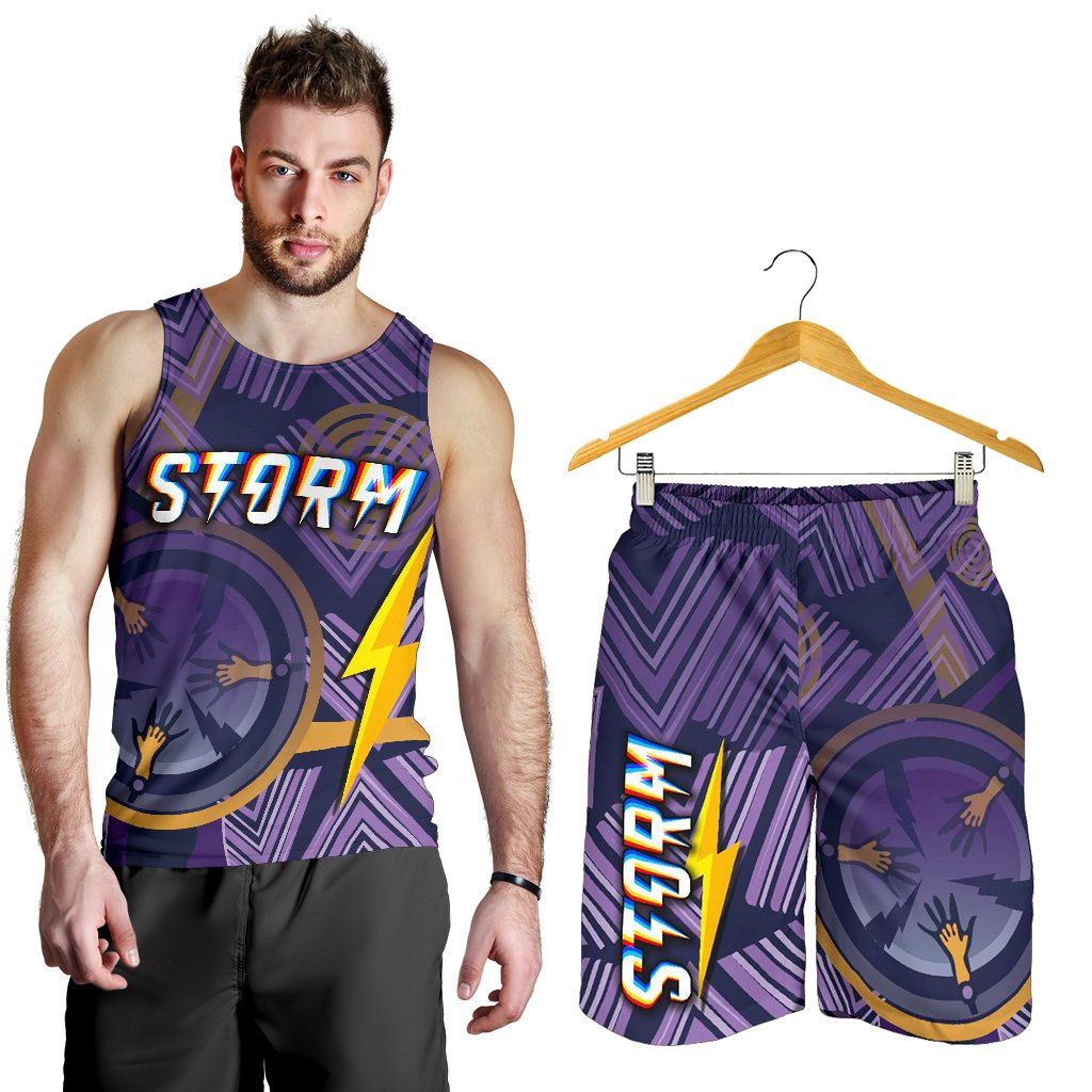 combo-men-tank-top-and-men-short-storm-simple-indigenous-purple