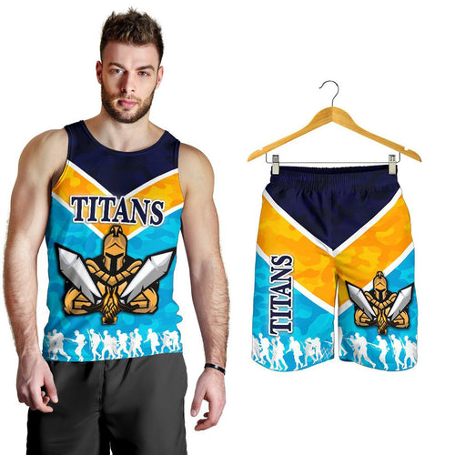 combo-men-tank-top-and-men-short-gold-coast-titans-gladiator-anzac-vibes