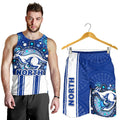 combo-men-tank-top-and-men-short-melbourne-indigenous-north-kangaroos