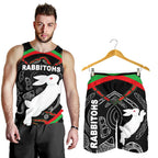 combo-men-tank-top-and-men-short-rabbitohs-indigenous-mystery-vibes