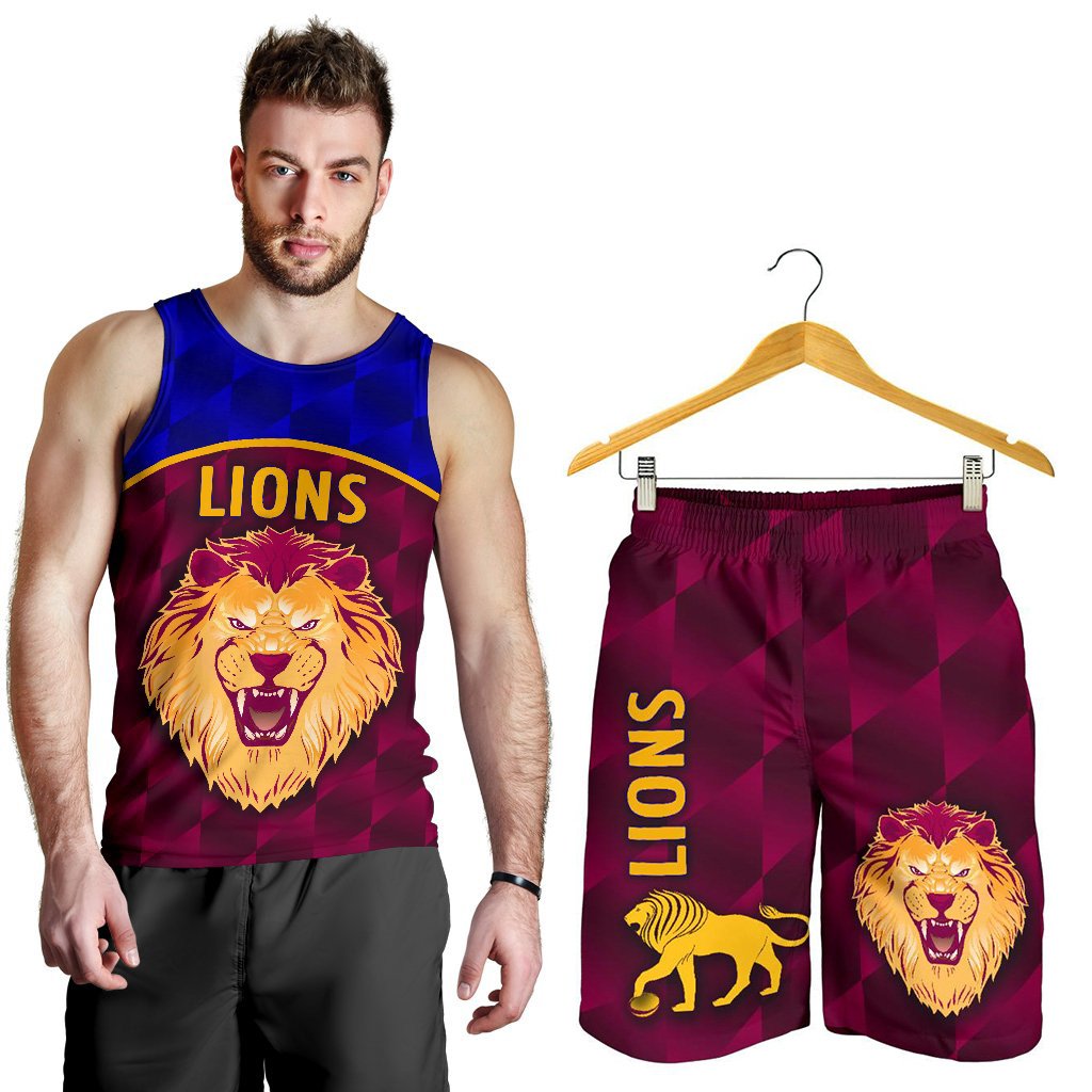 combo-men-tank-top-and-men-short-brisbane-lions-powerful