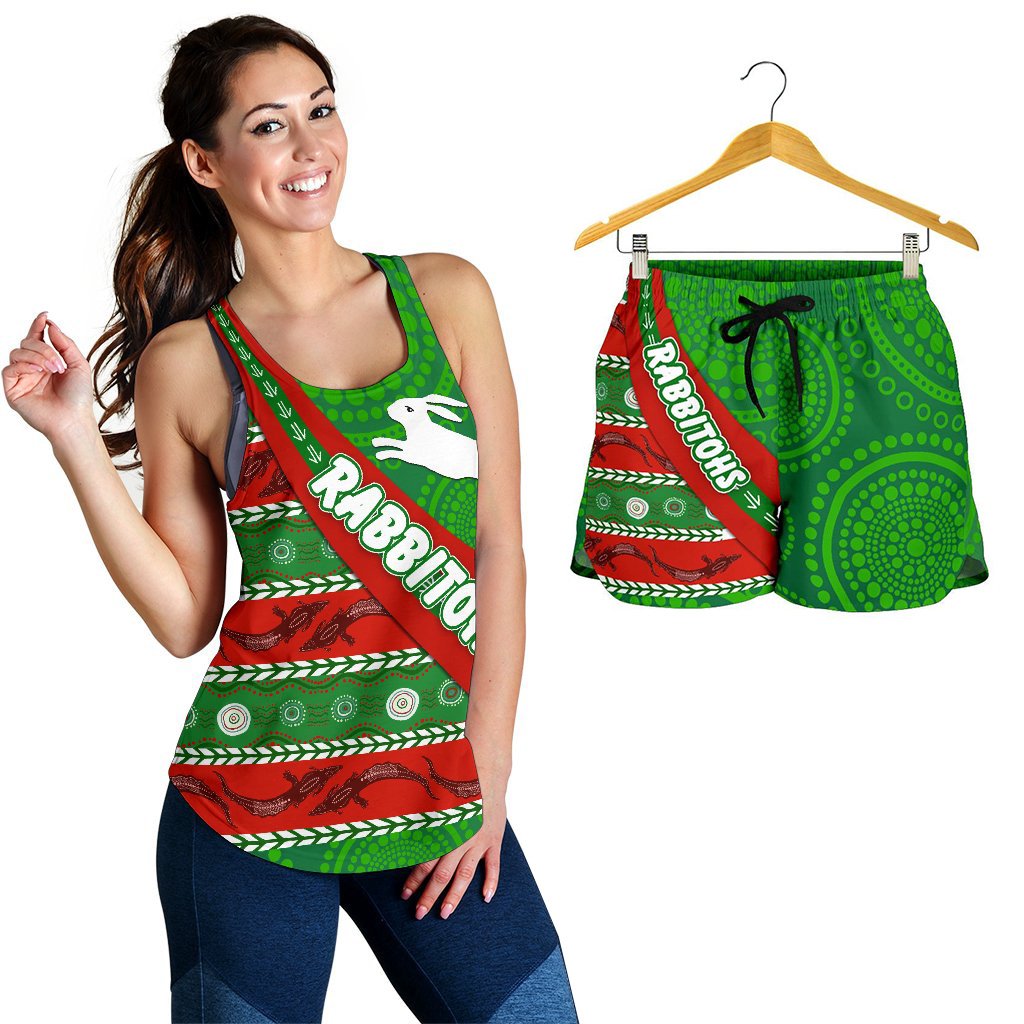 combo-racerback-tank-and-women-short-south-sydney-rabbitohs-aboriginal-victorian-vibes