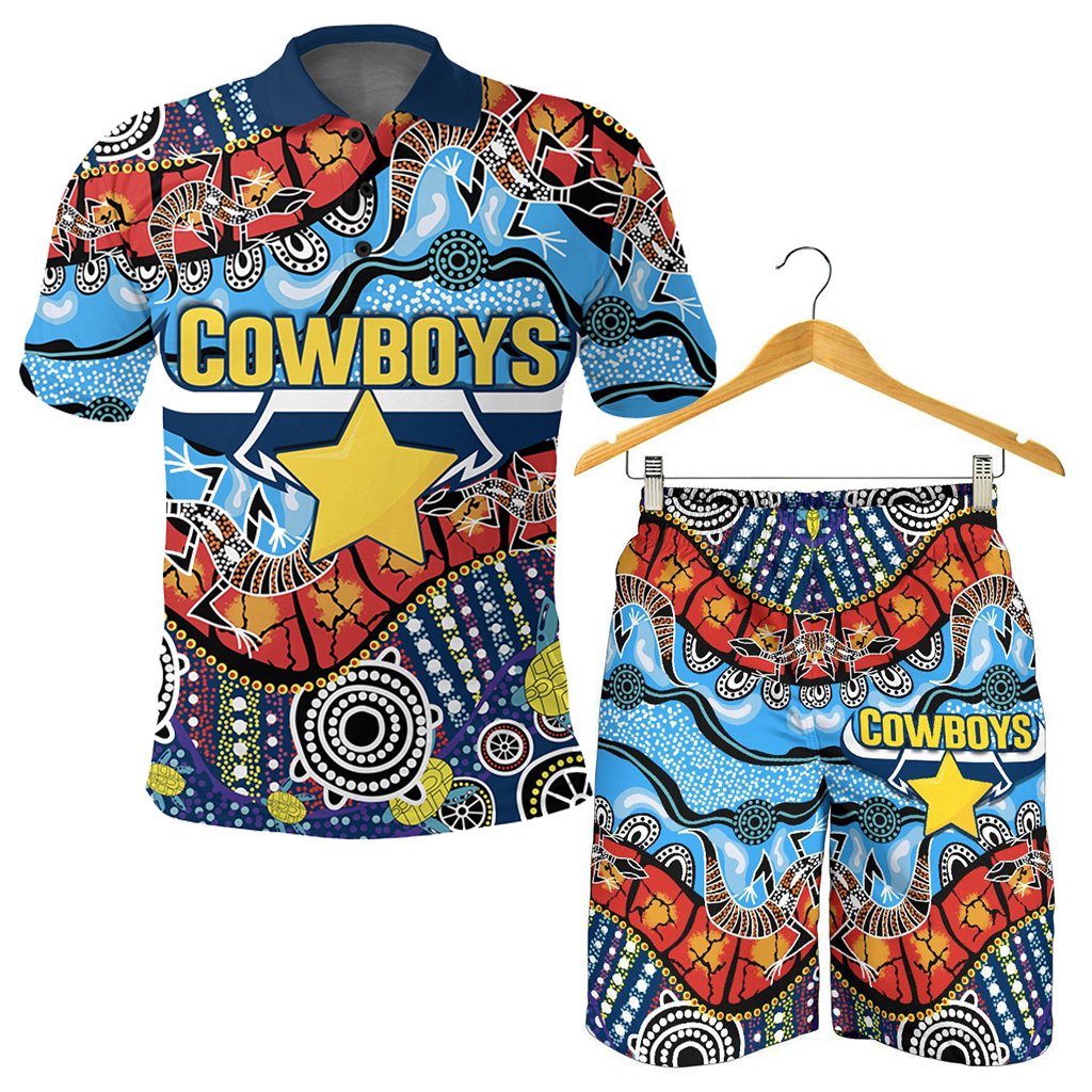 combo-polo-shirt-and-men-short-cowboys-indigenous