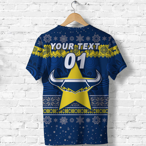 custom-personalised-north-queensland-cowboys-t-shirt-christmas-simple-style