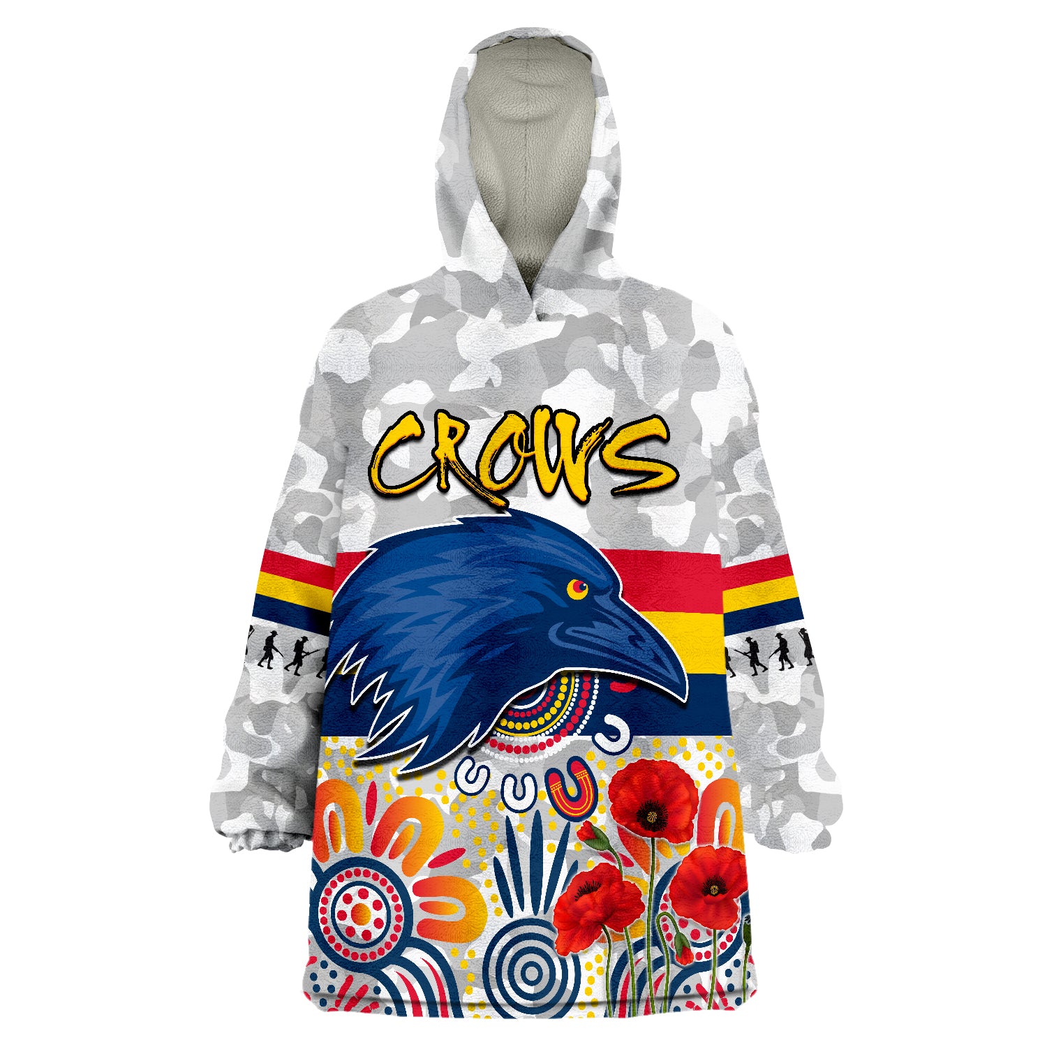 crows-anzac-2022-adelaide-football-aboriginal-poppy-wearable-blanket-hoodie