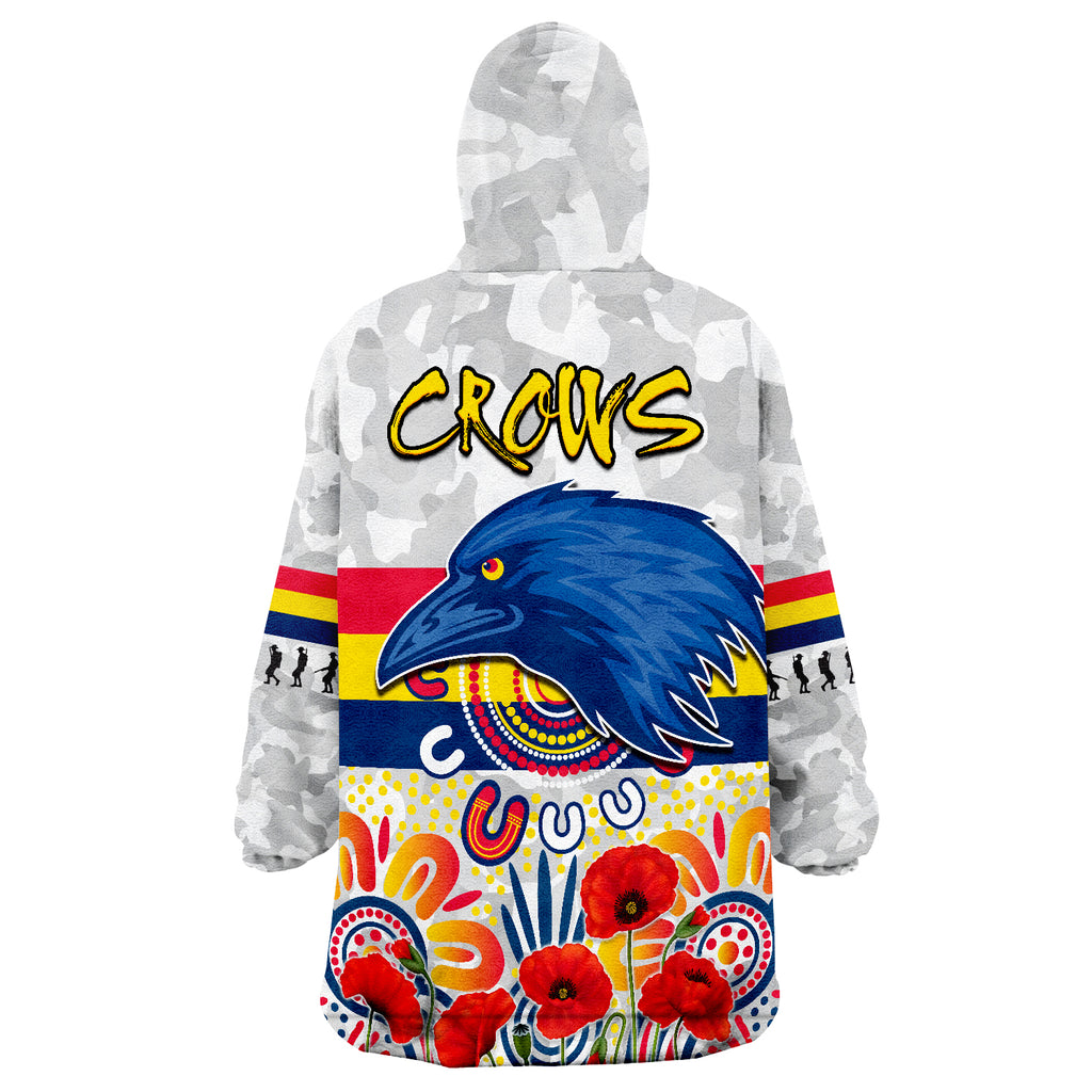 crows-anzac-2022-adelaide-football-aboriginal-poppy-wearable-blanket-hoodie