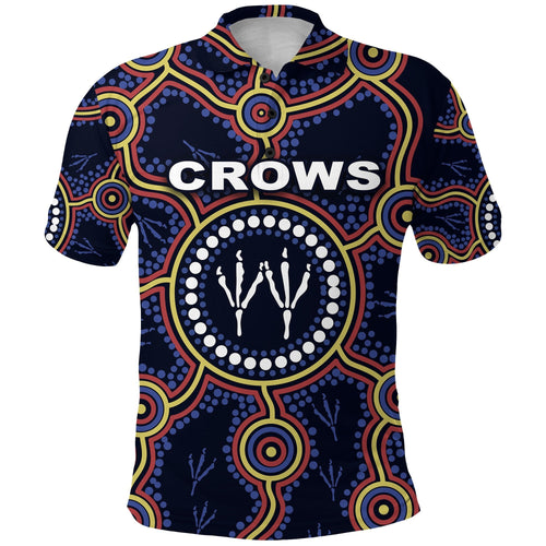 combo-polo-shirt-and-men-short-adelaide-indigenous-crows-footprint