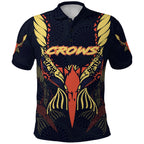 combo-polo-shirt-and-men-short-adelaide-simple-indigenous-crows
