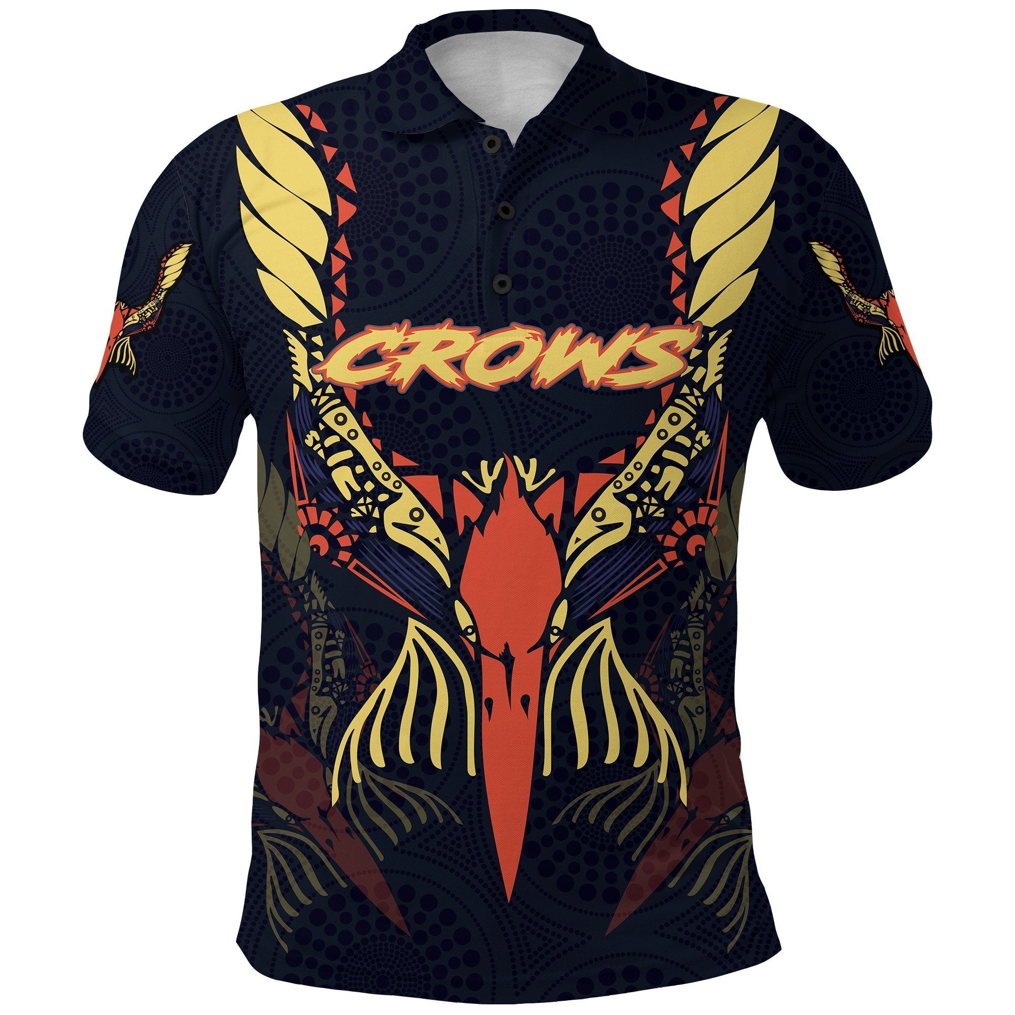 combo-polo-shirt-and-men-short-adelaide-simple-indigenous-crows