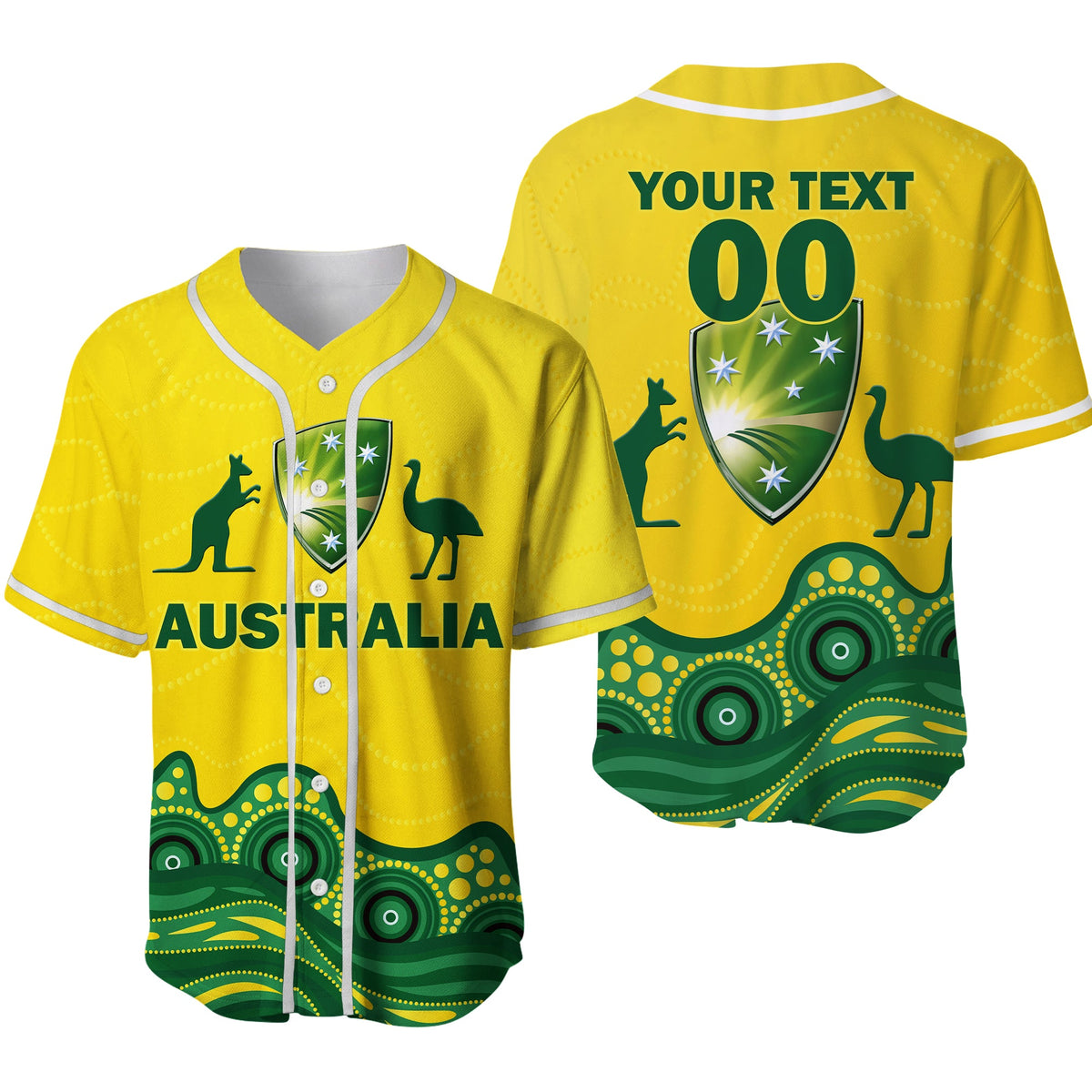 Australia Cricket Aboriginal Pattern ICC Wolrd Cup 2023