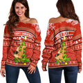 Australia Christmas Kagaroo Aboriginal Pattern