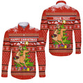  Australia Christmas Kagaroo Aboriginal Pattern