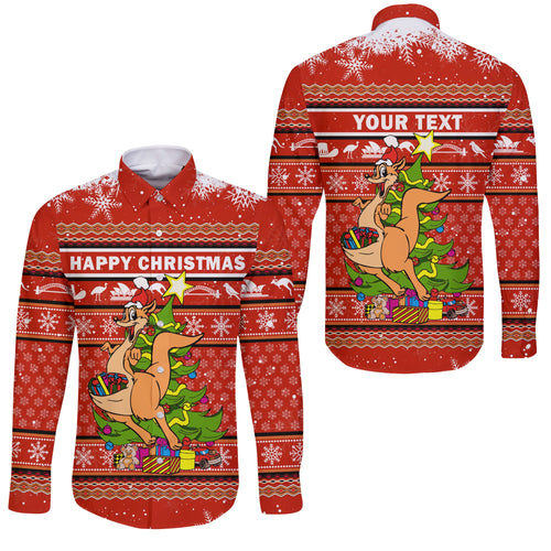  Australia Christmas Kagaroo Aboriginal Pattern