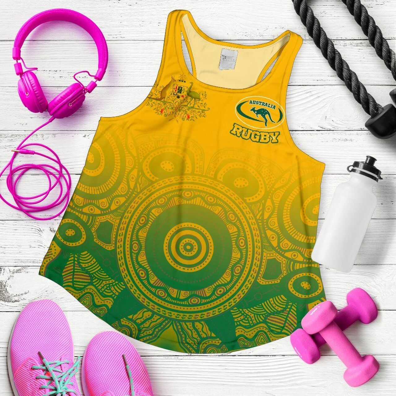custom-australia-aboriginal-women-racerback-tank-australia-and-coat-of-arms