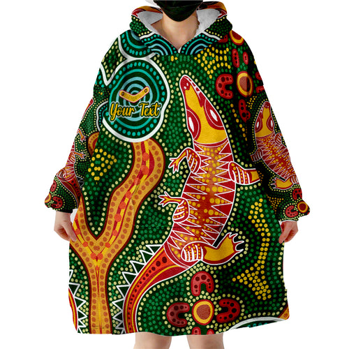 custom-personalised-aboriginal-art-crocodile-you-are-number-one-wearable-blanket-hoodie