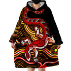 custom-personalised-aboriginal-art-lizard-you-are-number-one-wearable-blanket-hoodie