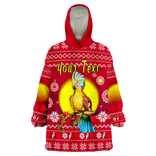 custom-personalised-australia-christmas-be-loved-cockatoo-wearable-blanket-hoodie